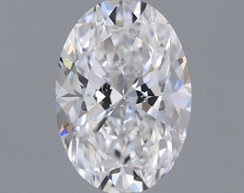 0.6 carat E-SI2 Natūralus Oval Deimantas (1)