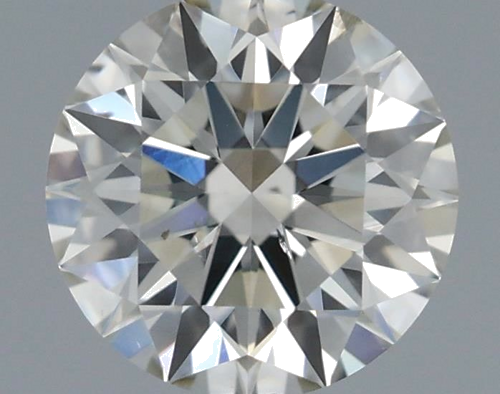 0.52 carat J-SI1 Excellent cut Natūralus Round Deimantas (1)