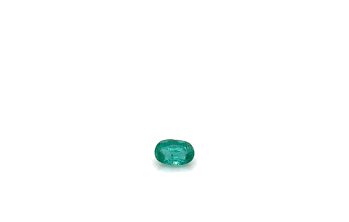 0.47 carat GREEN Oval Smaragdas (1)