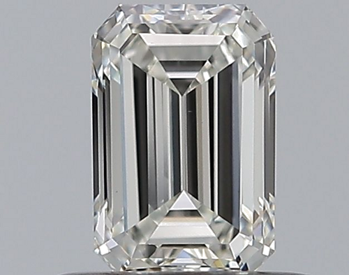 0.51 carat I-VS1 Natūralus Emerald Deimantas (1)