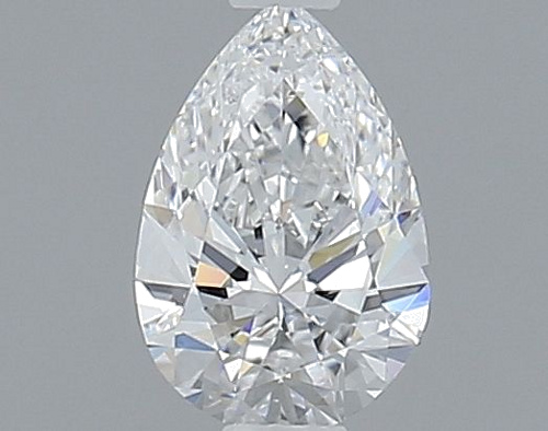 0.5 carat D-VS1 Natūralus Pear Deimantas (1)