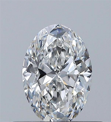0.55 carat E-VS1 Natūralus Oval Deimantas (1)