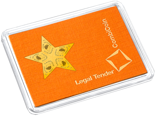 5 x 1 g CombiBar™ Gold STAR Investicinio aukso luitai Valcambi (6)