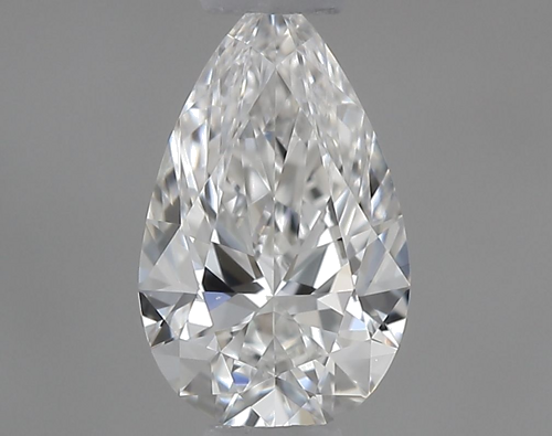 0.37 carat F-VVS1 Natūralus Pear Deimantas (1)
