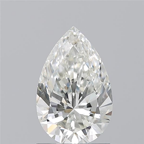 1.2 carat K-VS1 Natūralus Pear Deimantas (1)