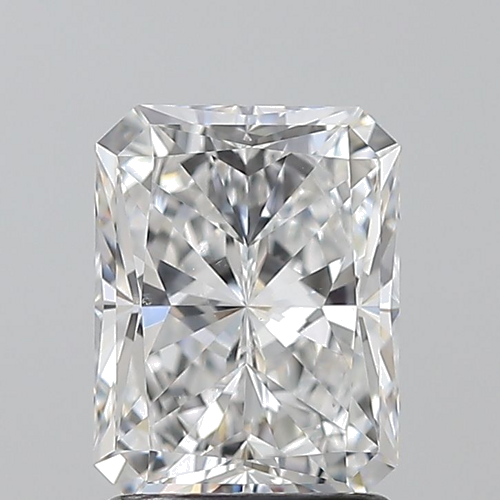 1.7 carat E-SI1 Natūralus Radiant Deimantas (1)