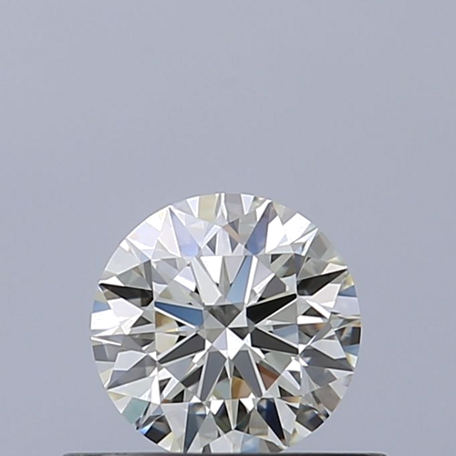 0.44 carat K-IF Excellent cut Natūralus Round Deimantas (1)