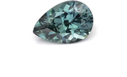 0.49 carat GREEN Pear Safyras (1)