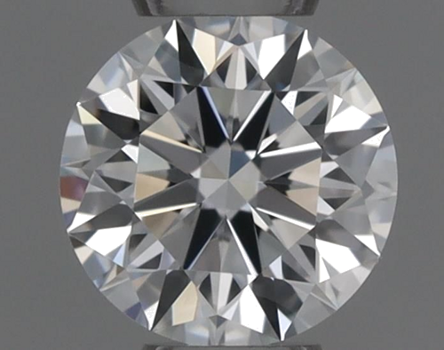 0.21 carat D-VVS2 Excellent cut Natūralus Round Deimantas (1)
