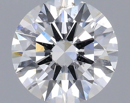 0.66 carat G-SI2 Excellent cut Natūralus Round Deimantas (1)