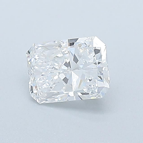 0.54 carat D-VVS1 Natūralus Radiant Deimantas (1)
