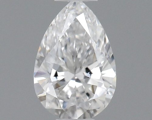 0.26 carat D-VVS2 Natūralus Pear Deimantas (1)