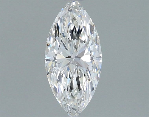 0.64 carat H-SI1 Natūralus Marquise Deimantas (1)