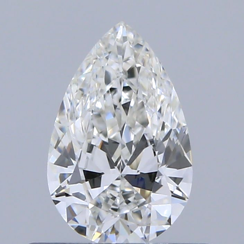 0.43 carat G-VVS1 Natūralus Pear Deimantas (1)
