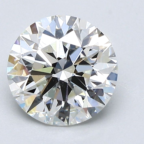 1.73 carat I-VVS2 Excellent cut Natūralus Round Deimantas (1)