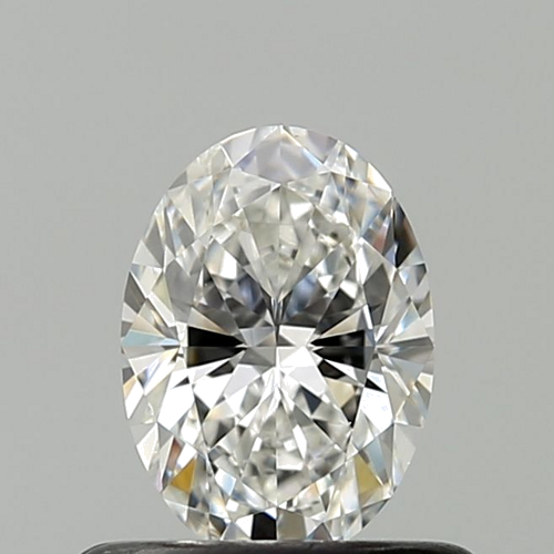 0.5 carat F-VVS2 Natūralus Oval Deimantas (1)