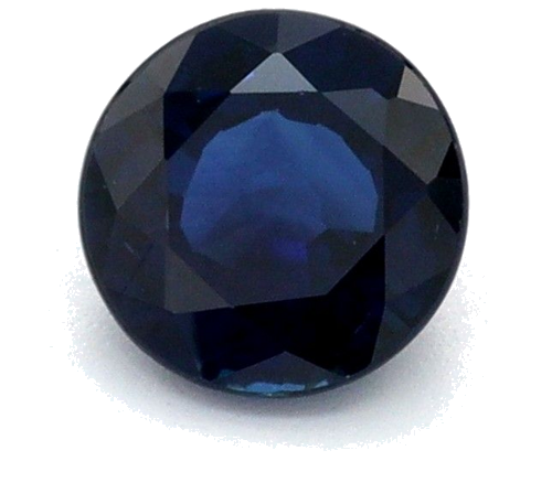 0.46 carat BLUE Round Safyras (1)