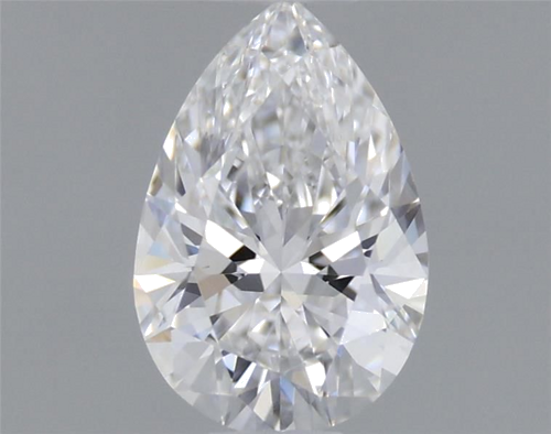 0.52 carat D-VS1 Natūralus Pear Deimantas (1)