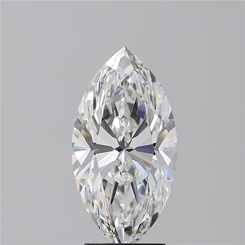 3.2 carat F-VS1 Natūralus Marquise Deimantas (1)