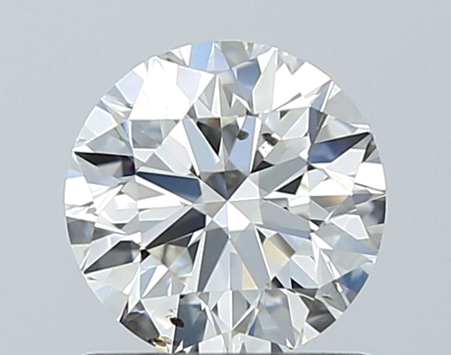 1.01 carat H-SI1 Excellent cut Natūralus Round Deimantas (1)