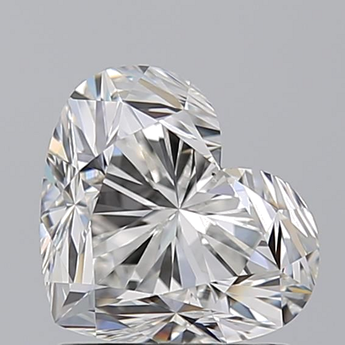 1.51 carat G-VS1 Natūralus Heart Deimantas (1)