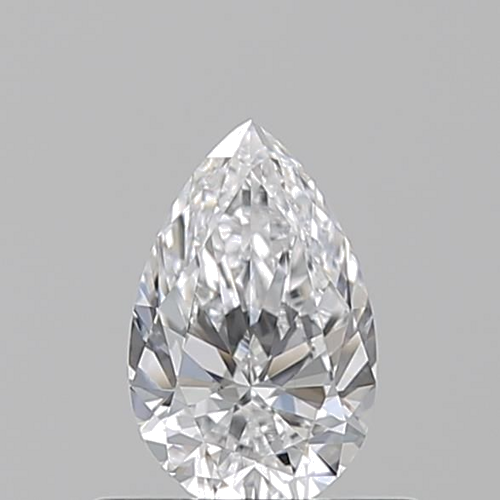 0.5 carat D-VS2 Natūralus Pear Deimantas (1)