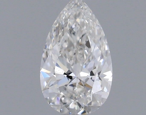 0.19 carat F-VS2 Natūralus Pear Deimantas (1)