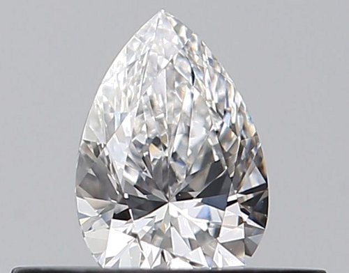 0.29 carat E-VVS2 Natūralus Pear Deimantas (1)