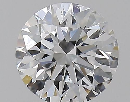 0.5 carat E-SI1 Excellent cut Natūralus Round Deimantas (1)