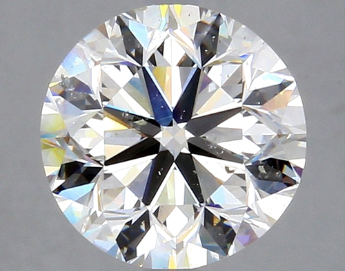 3.0 carat I-SI2 Very Good cut Natūralus Round Deimantas (1)