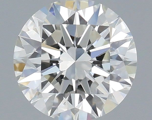0.43 carat I-SI1 Excellent cut Natūralus Round Deimantas (1)