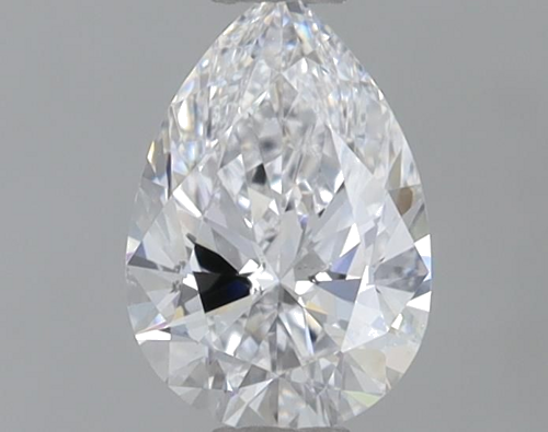 0.45 carat D-SI1 Natūralus Pear Deimantas (1)
