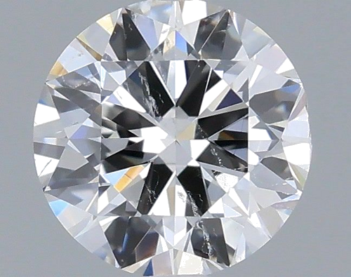 0.5 carat F-SI1 Very Good cut Natūralus Round Deimantas (1)