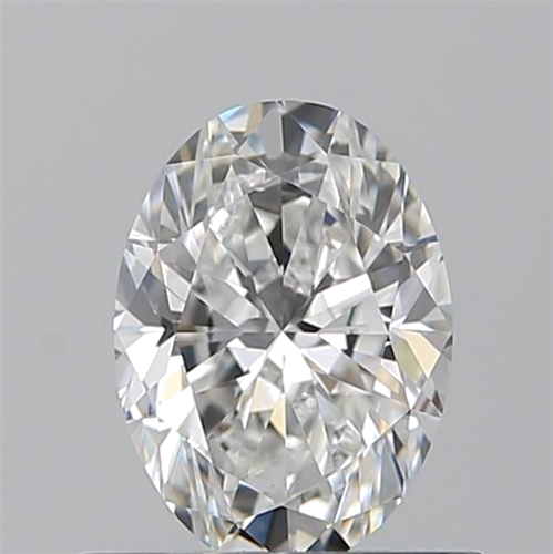 0.7 carat F-VVS2 Natūralus Oval Deimantas (1)