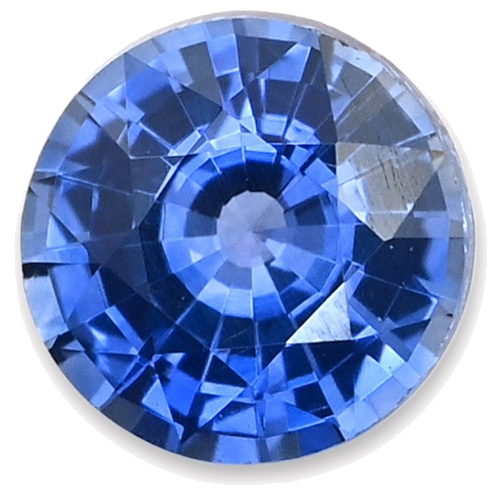 0.58 carat BLUE Round Safyras (1)