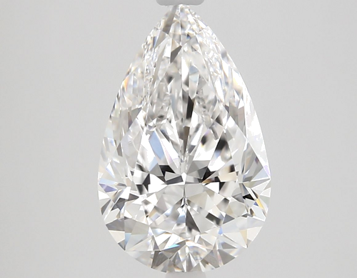 2.34 carat D-VVS2 Natūralus Pear Deimantas (1)