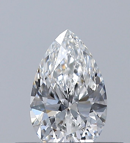 0.3 carat E-VS2 Natūralus Pear Deimantas (1)