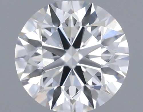 0.43 carat F-VVS1 Excellent cut Natūralus Round Deimantas (1)