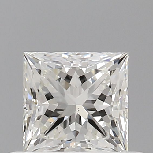 0.5 carat H-VS2 Natūralus Princess Deimantas (1)