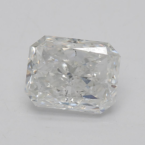 2.0 carat E-SI2 Natūralus Radiant Deimantas (1)