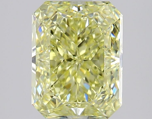 2.01 carat Fancy Light Yellow-VS2 Natūralus Radiant Deimantas (1)