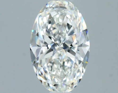0.5 carat G-VS2 Natūralus Oval Deimantas (1)