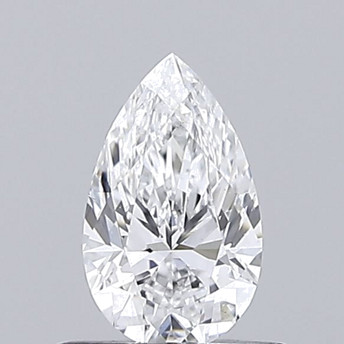 0.4 carat D-VS2 Natūralus Pear Deimantas (1)