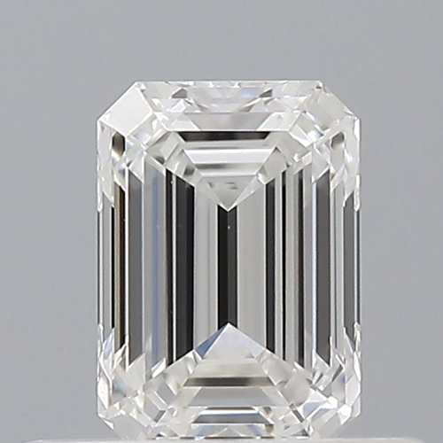 0.51 carat F-VVS2 Natūralus Emerald Deimantas (1)