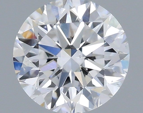 0.5 carat D-SI1 GD cut Natūralus Round Deimantas (1)