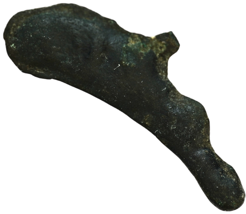 Definas V–VI gs. pirms Kristus Olbija bronzas monēta (4)