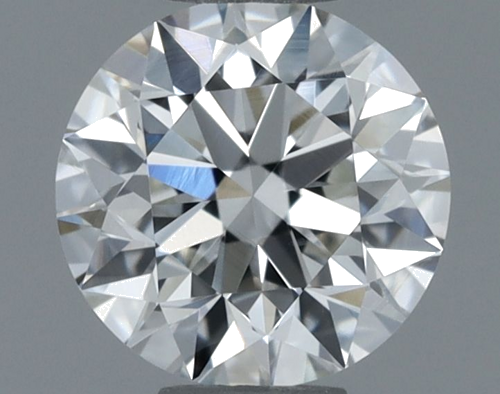 0.5 carat F-VS2 Excellent cut Natūralus Round Deimantas (1)