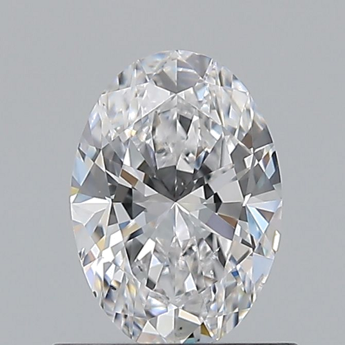 0.7 carat D-VS2 Natūralus Oval Deimantas (1)