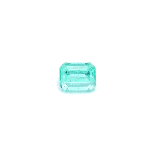 0.55 carat GREEN STEP cut Octagonal Smaragdas (1)