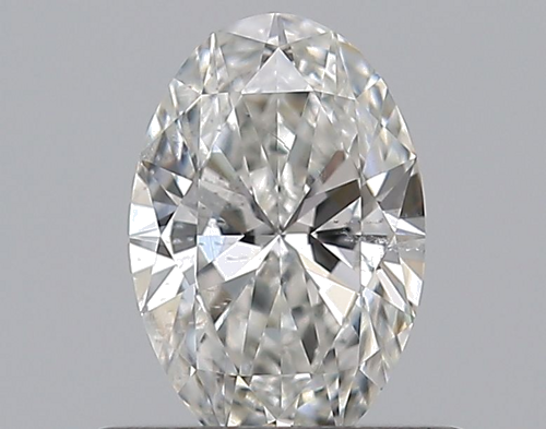 0.51 carat F-SI2 Natūralus Oval Deimantas (1)